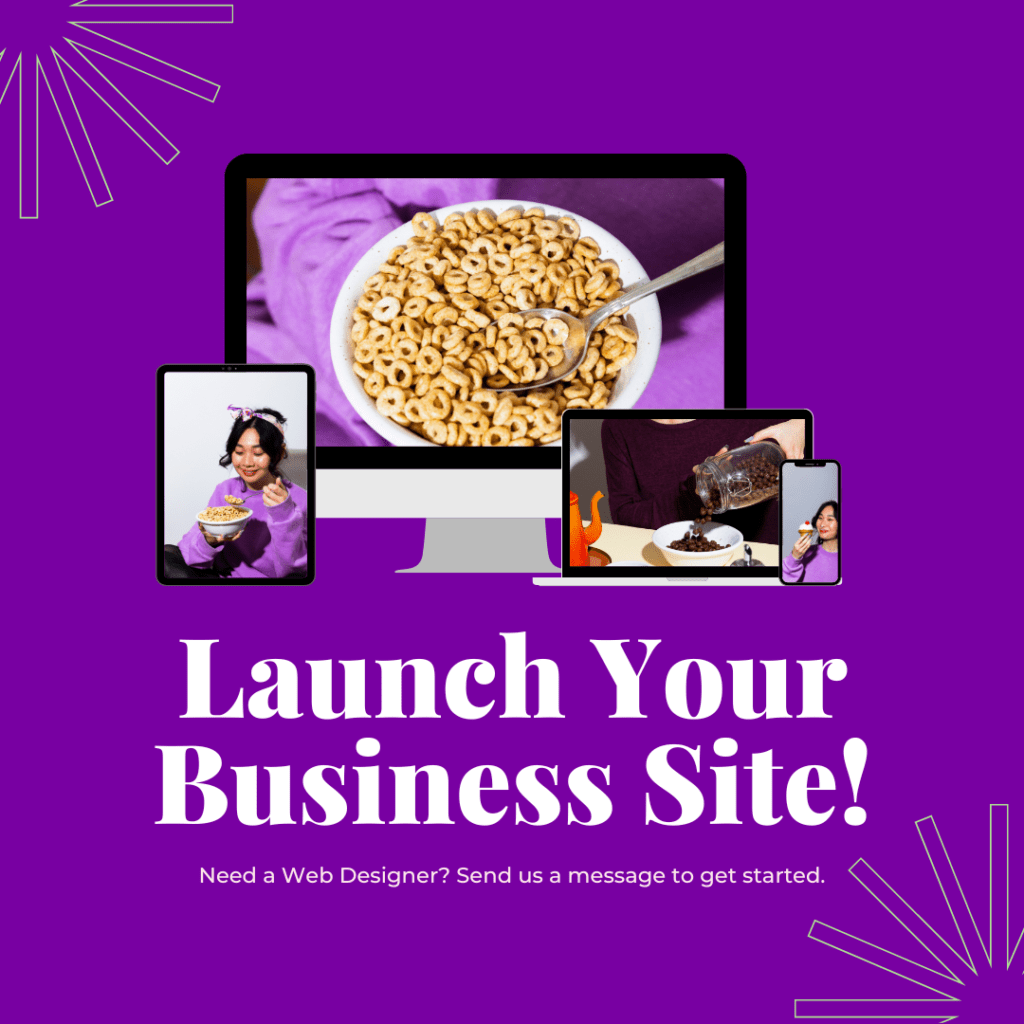 Lunch your business site