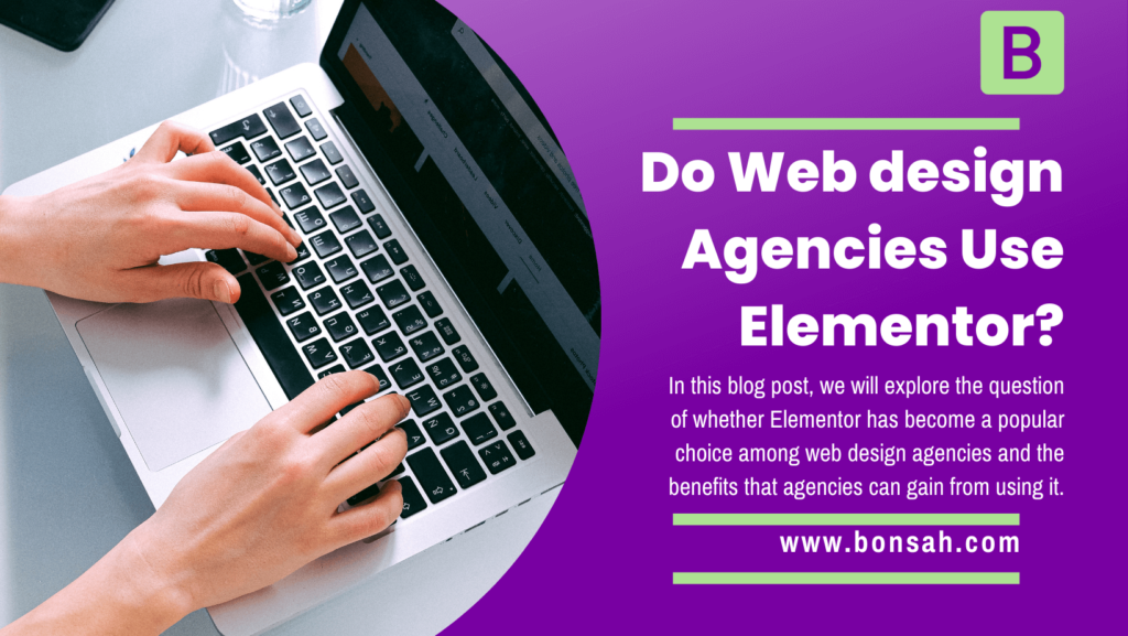 Do Web design Agencies Use Elementor